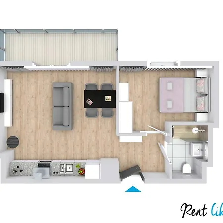 Rent Like Markowska 3 Apartamento *